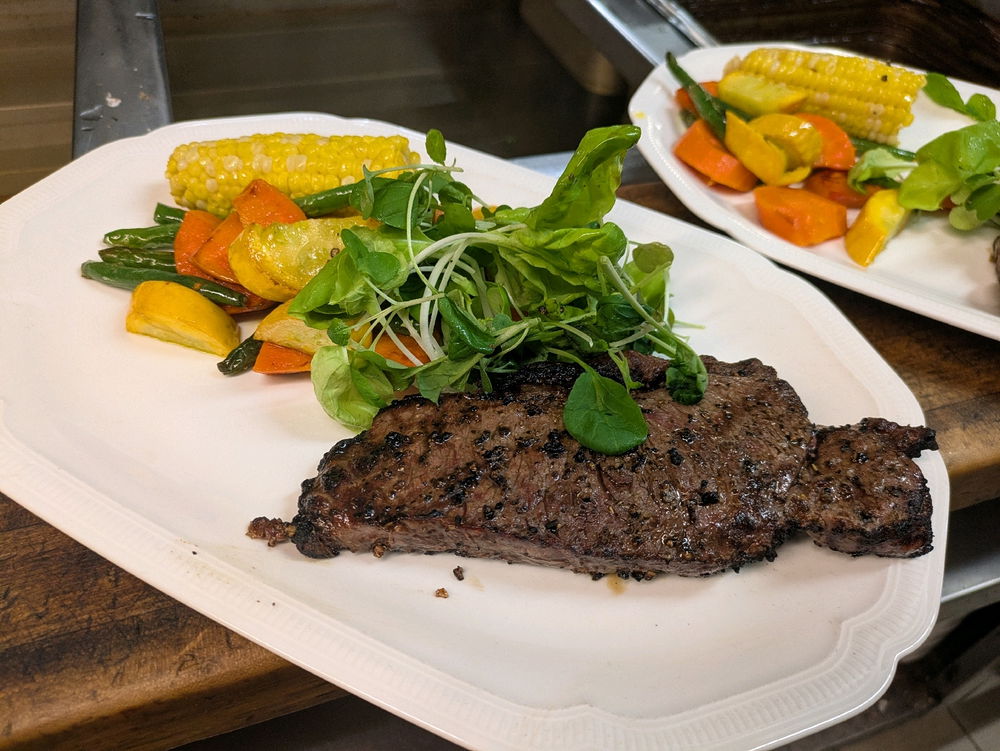 Steak and veg