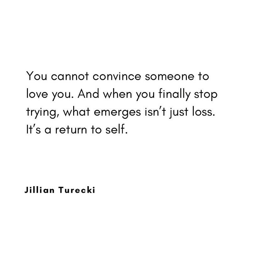 Letting go