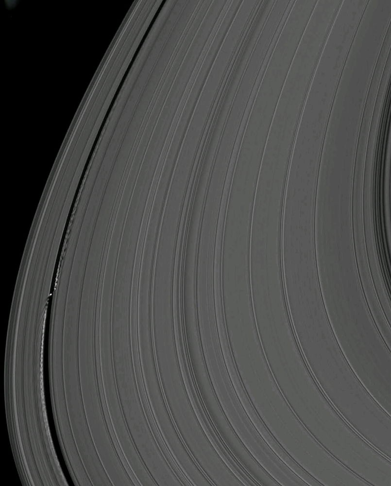 Saturn's rings are a beauty.