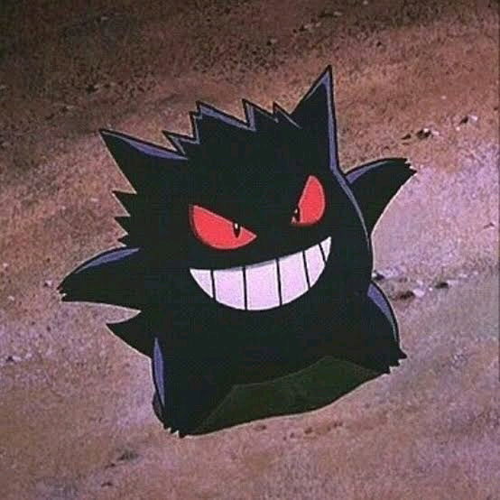 Que Pokémon te gusta AMI en lo persona el poderoso gengar