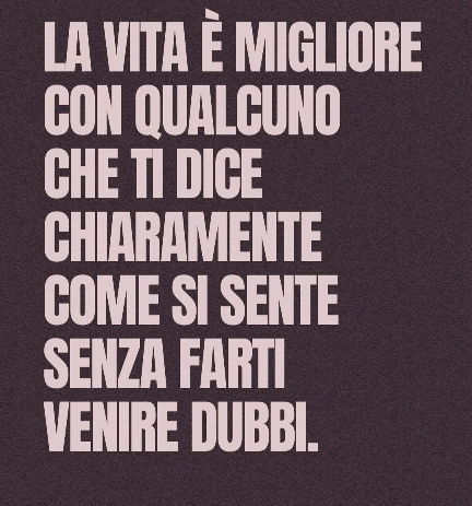 ...con qualcuno che
