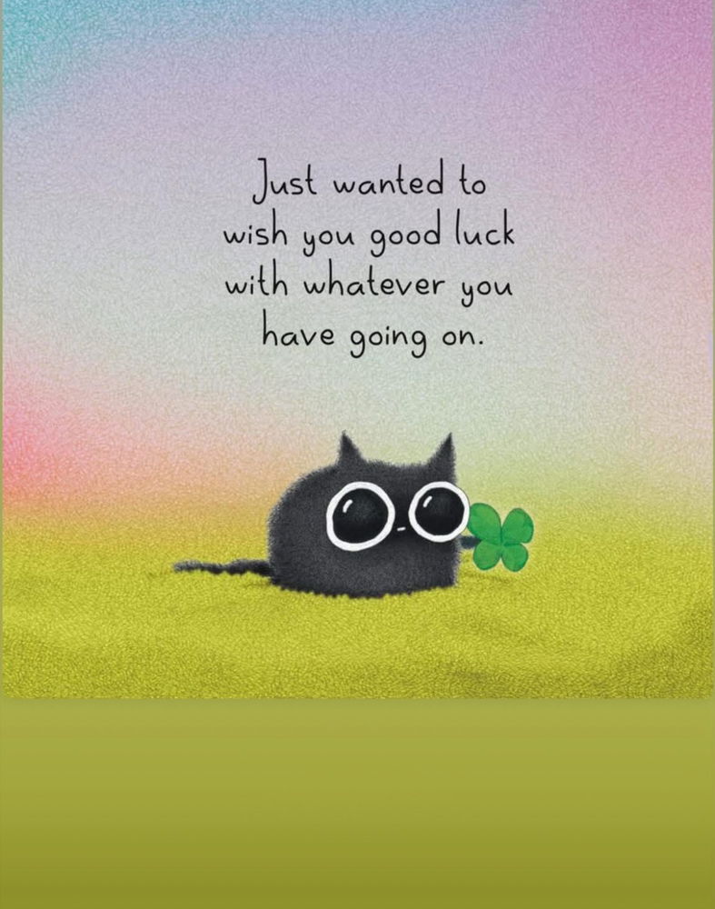 🍀🐈‍⬛💚🖤
