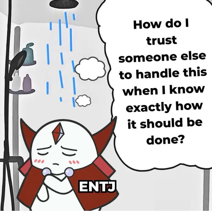 Lmao The 16 MBTI types overthinking. Slide to the left to find yours.