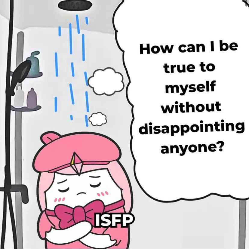 Lmao The 16 MBTI types overthinking. Slide to the left to find yours.