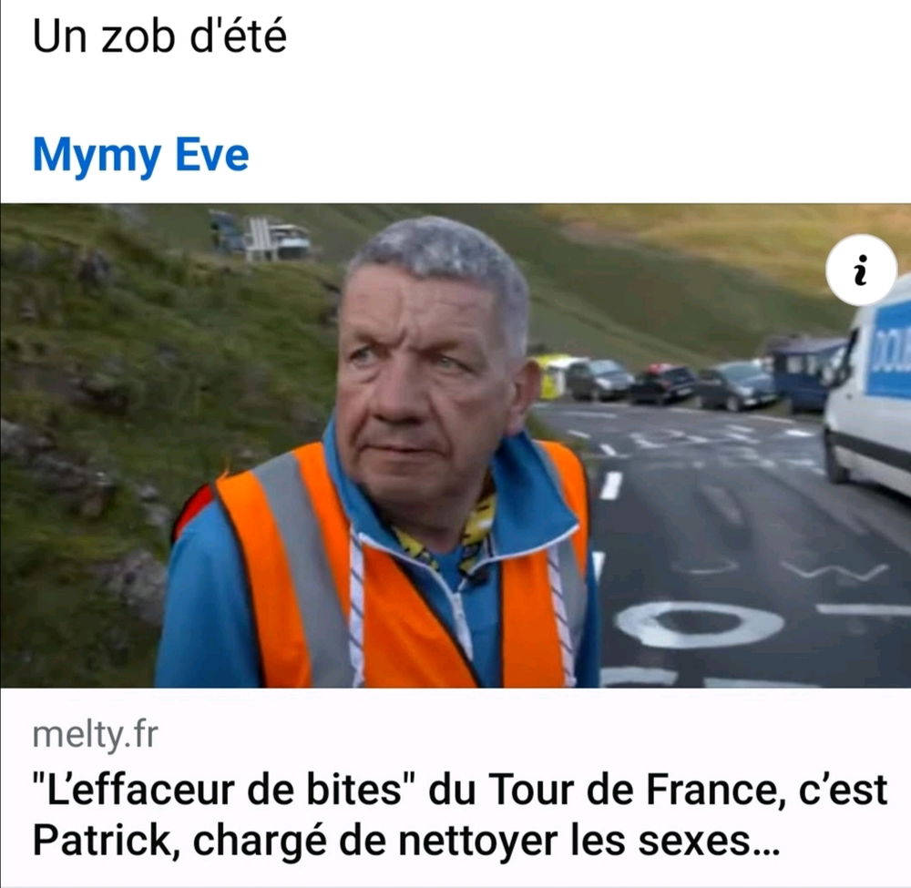 Pas pu résister..