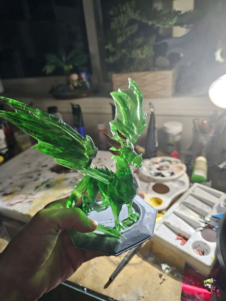 I made a crystal dragon from spyro 1 😁