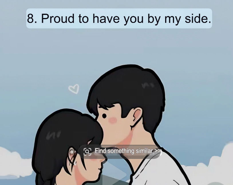 When he love you more…🤓