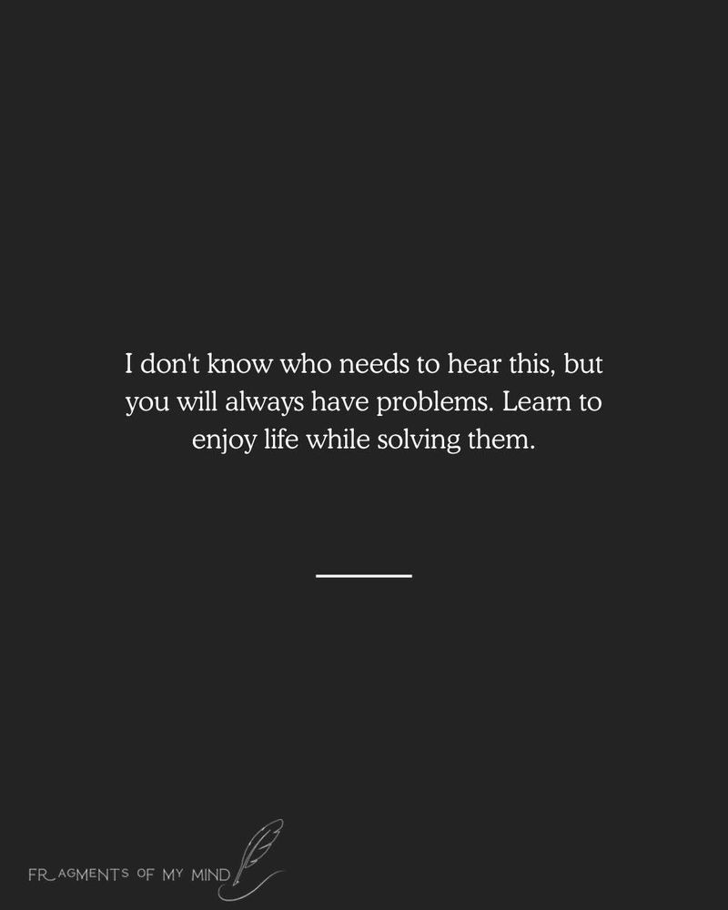 A thought to always remember