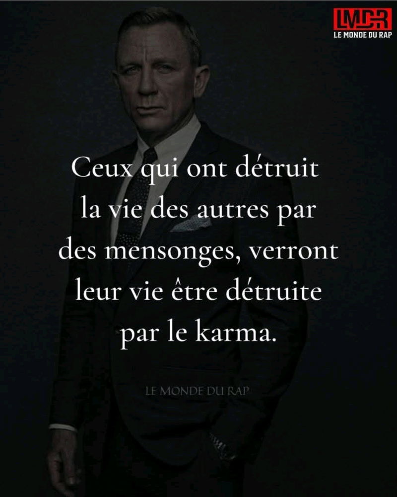Gentil ou méchant le karma est la récompense 😉
