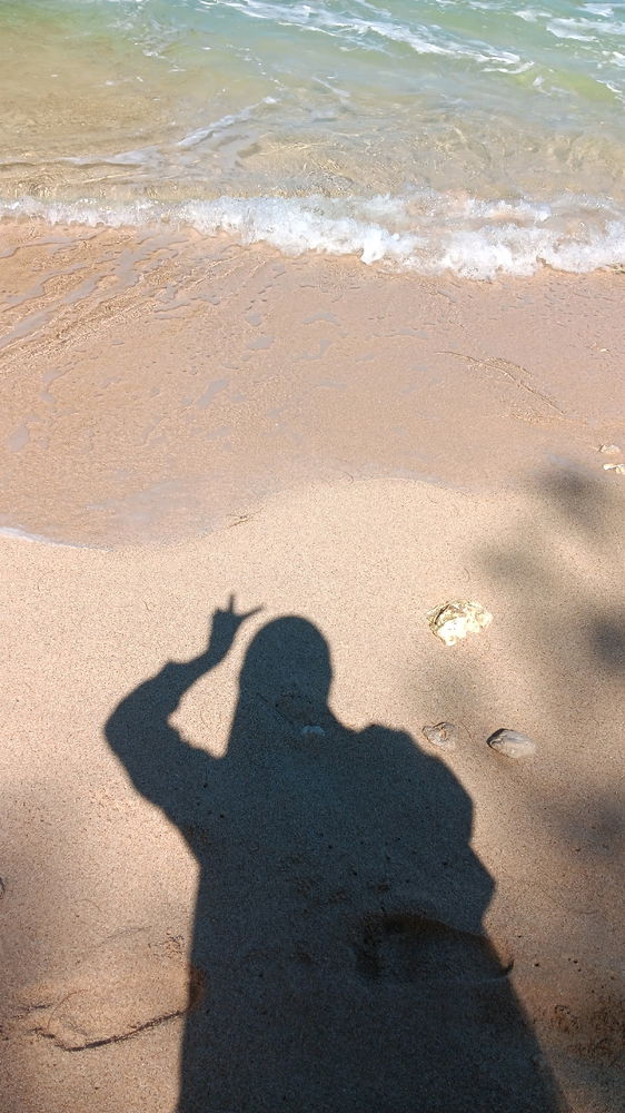 Sea, sand, and sunshine.