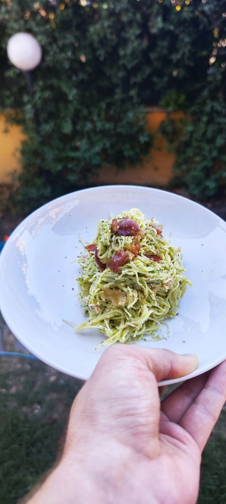 Capelli di Angelo Al Pesto alle Zucchine 💚