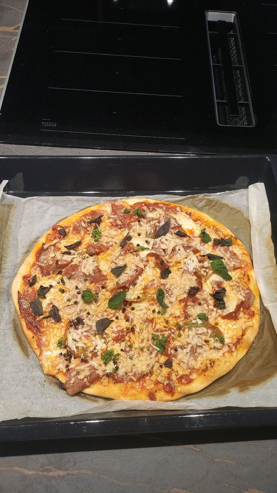 Una pizzita nueva para la cena 🍕