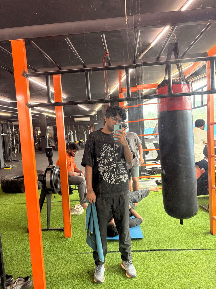 I told my trainer, ‘I’m lazy… but I want to do something serious. Not weights .. maybe chess or ludo?
He didn’t say a word. Just gave that disappointed father look… and walked off.