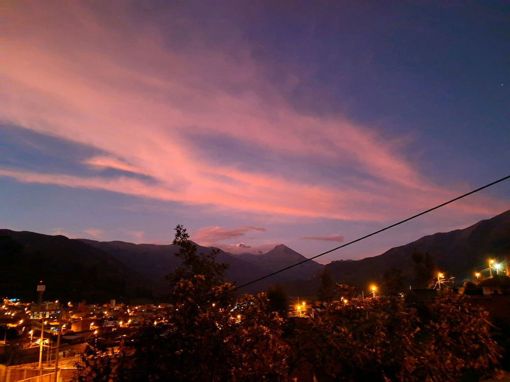 Atardecer...