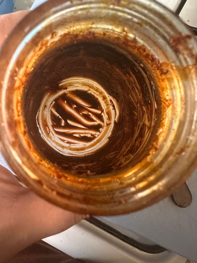 Morning tantrum starts with no vegemite 🥲