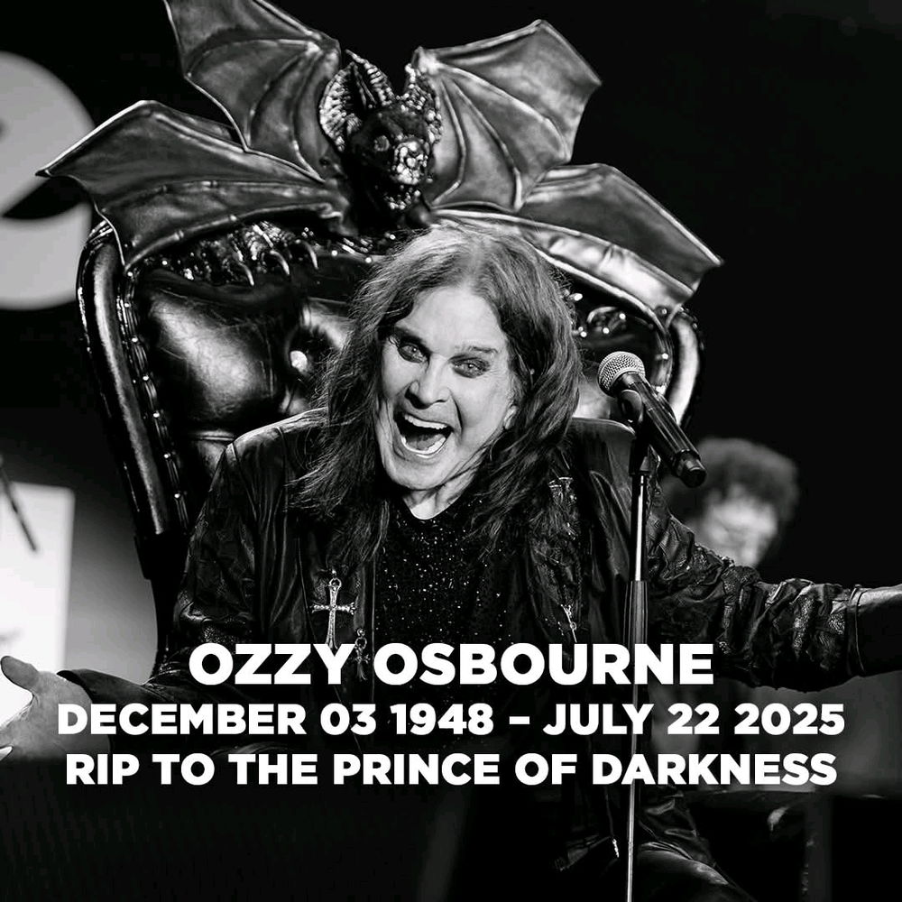 Rest in Power, Prince of Darkness