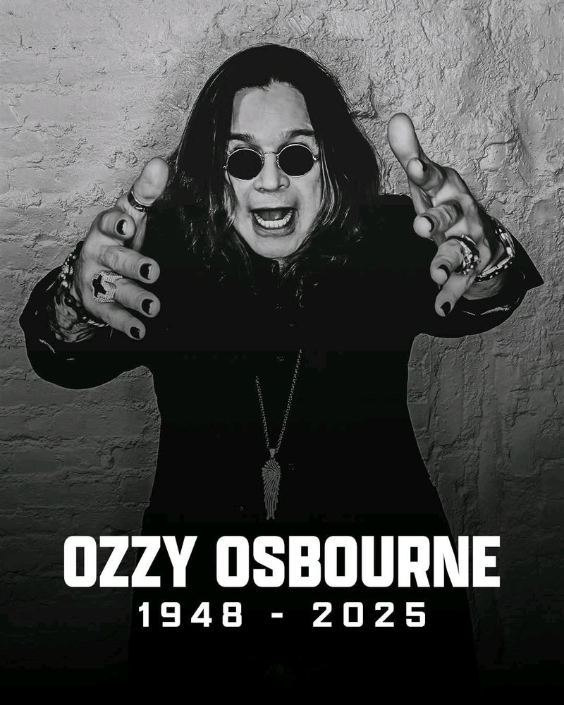 Rest in peace Ozzy Osbourne