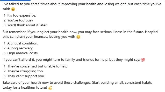 Let’s take a step toward a more meaningful lifestyle💪✨