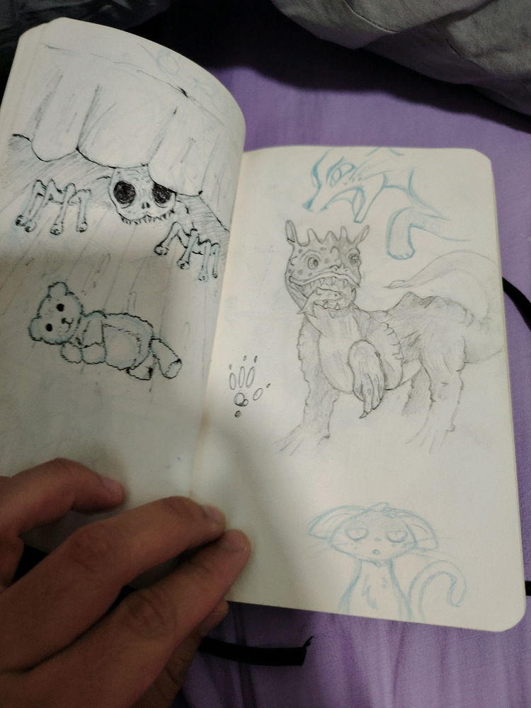 Solo unos garabatos