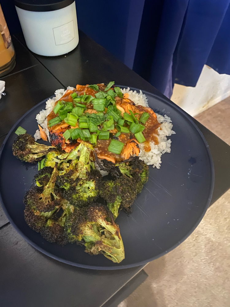 First Time Airfrying Salmon