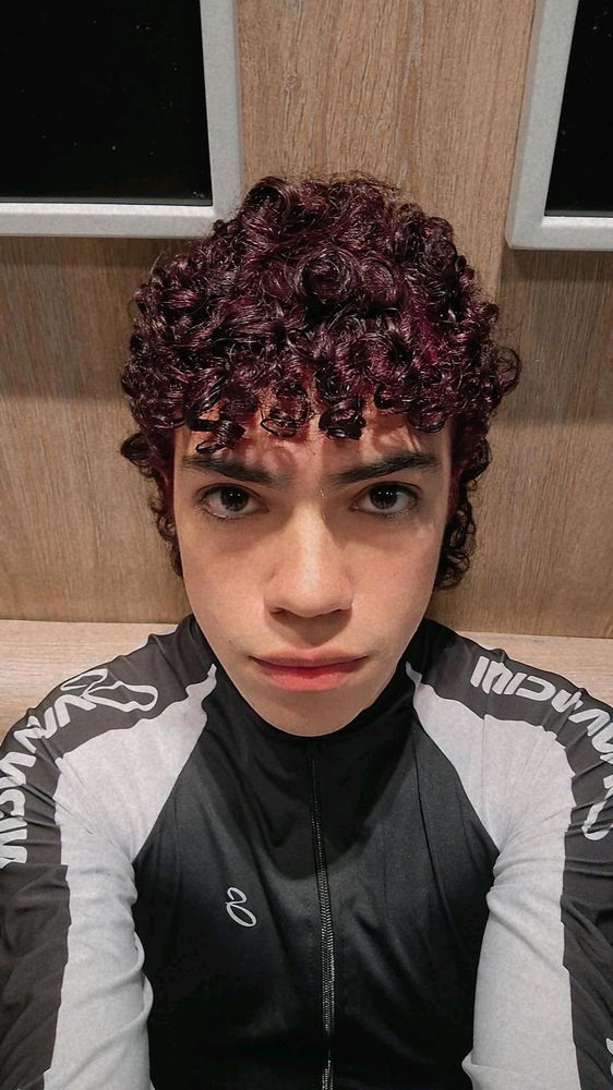 Pintei meu cabelo