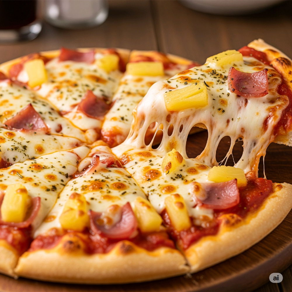 Pizza 🍕 🍍
