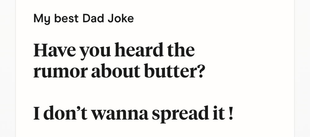 Dad jokes