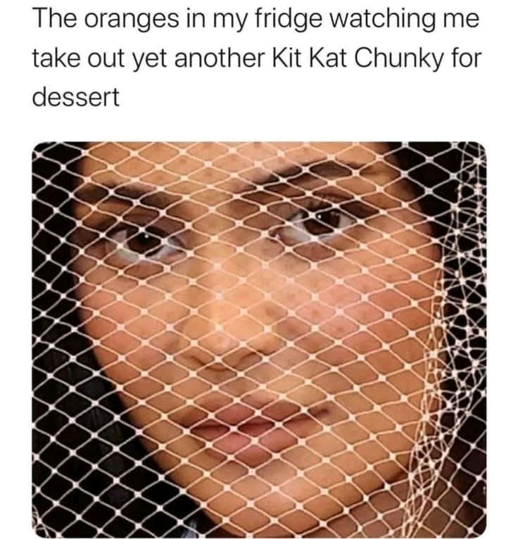 Dessert comes before and after every meal 😋