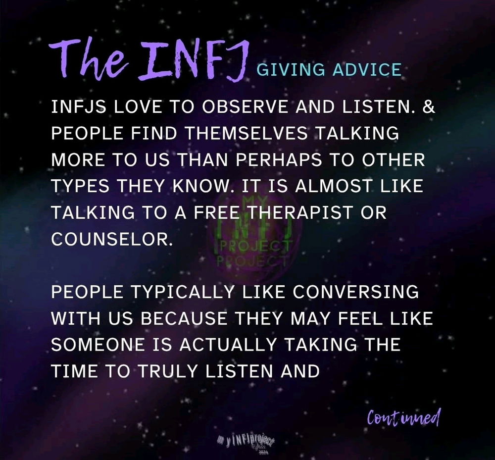 🧐Just leaving this  information here 
🫴🏼Prefer infj's viewpoint 
However if you have something to say leave a comment 
Whether you do it because you actually have something to say or your just looking to gain a love point is your own business 😂