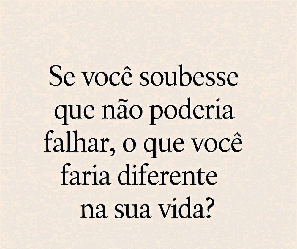 Eis a questão...