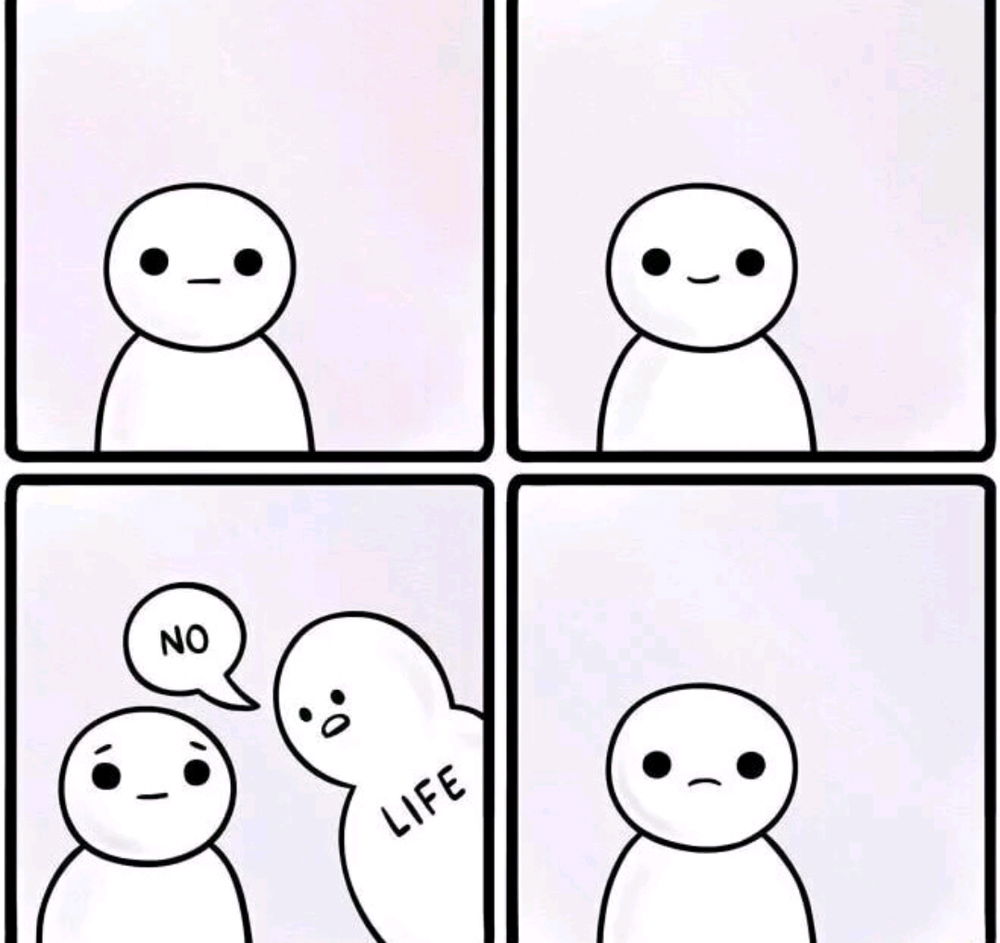 Life really hurts sometimes.