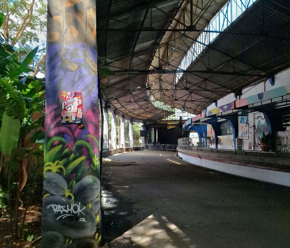 centro cultural que é um ex-armazém de carnes
