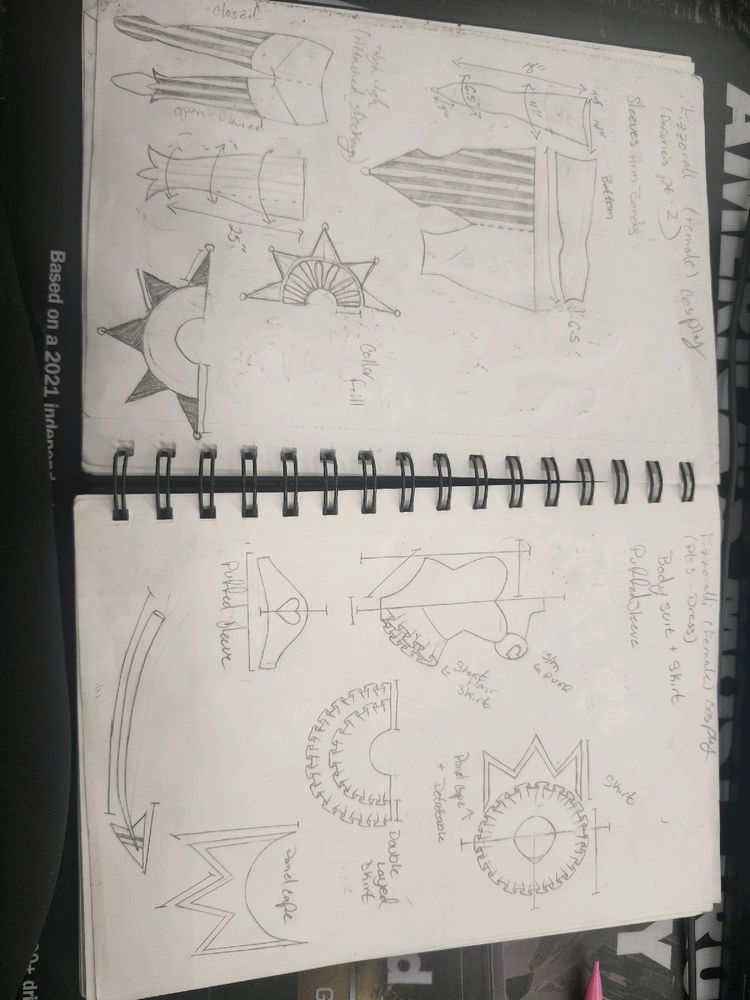 When you sketch so much you forget you still have to make it