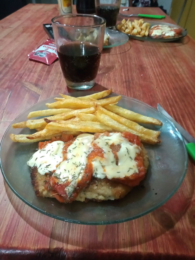 Mila a la napolitana y 🍟