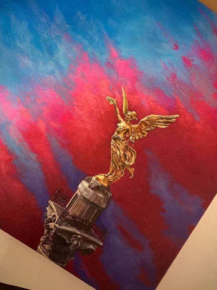 Alguien de cdmx? La he pintado desde distintos enfoques :))