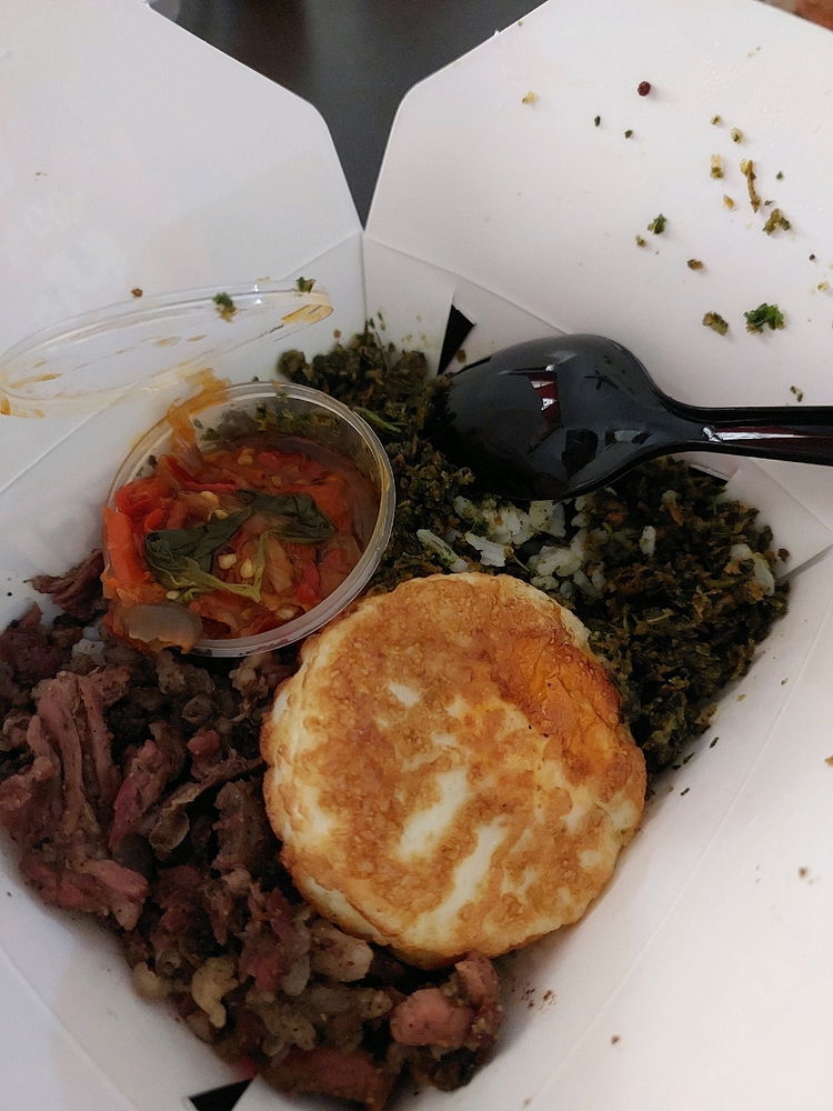 Lunchnya nasi sei sapi