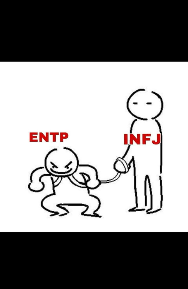 ENTP/INFJ memes (swipe left) 
Also, ENTPs don’t have feelings 😂
