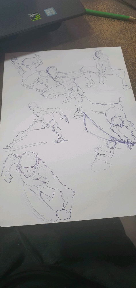 Alguns sketches antigo que eu fiz. Tem um que eu fiz no telefone