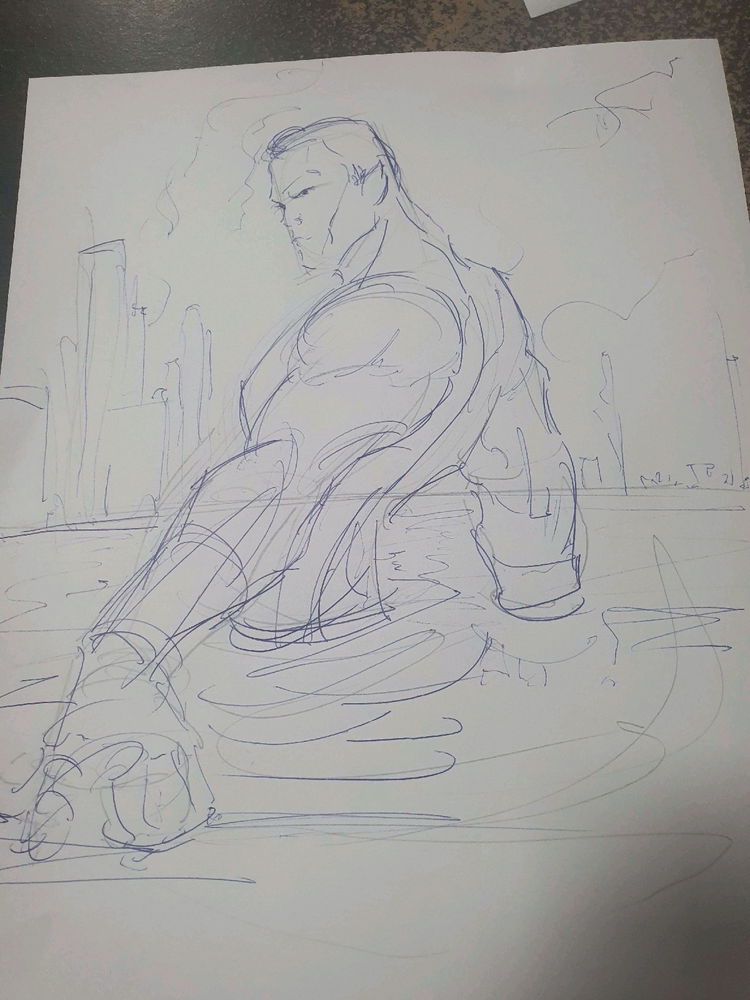 Alguns sketches antigo que eu fiz. Tem um que eu fiz no telefone