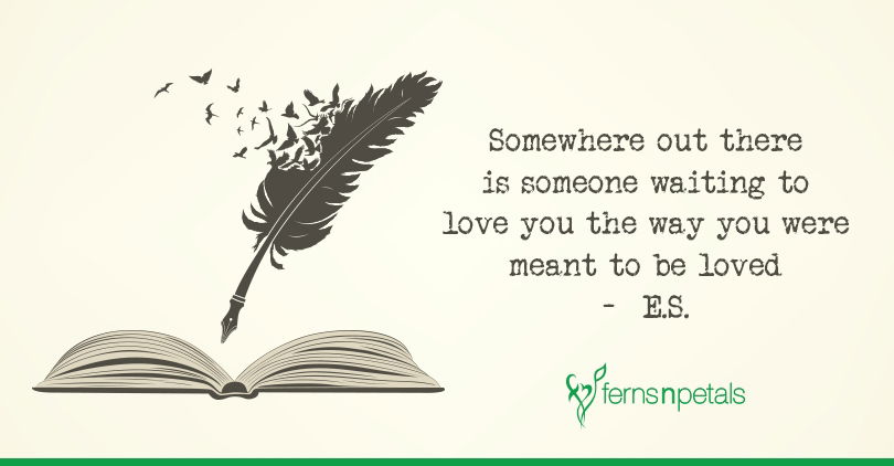 You grew up unloved, it's true. But I was here, loving you.