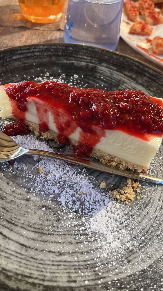 Post di apprezzamento della cheesecake