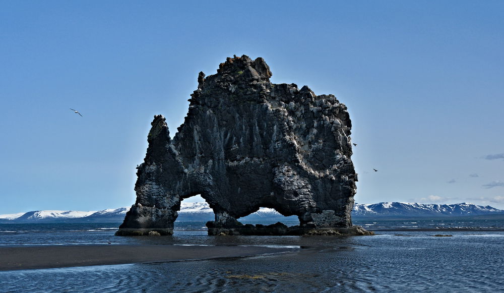 Hvitserkur, Island