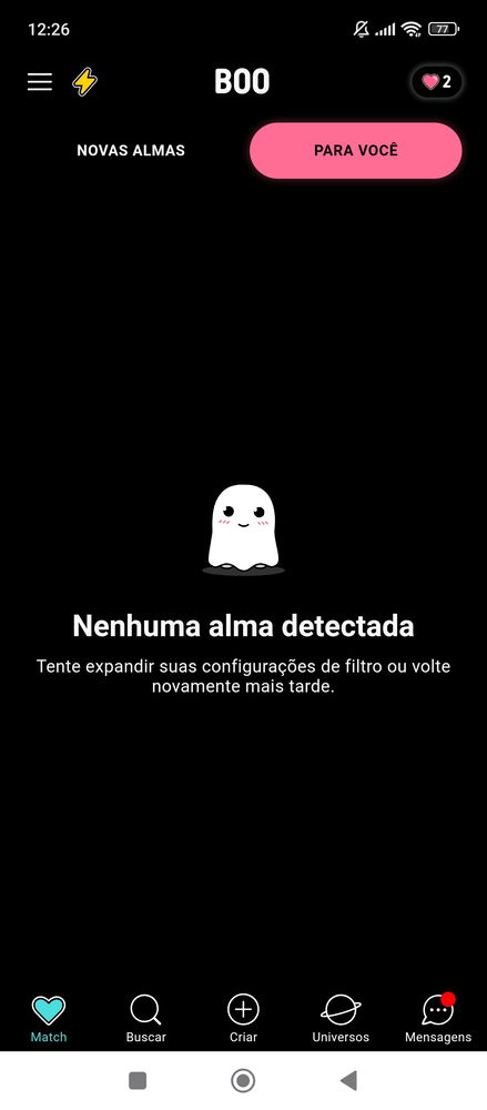 Não há mais almas pra mim, F namoradinh 😭😭😭