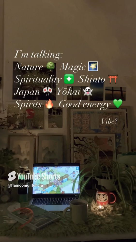 Flamoonigirl Olivia Youtube channel about spirituality.