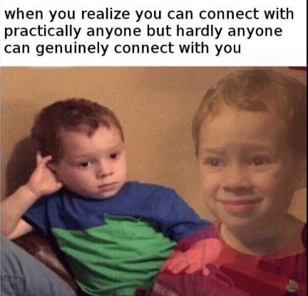 For real!! 😆 it’s a one-sided thing.