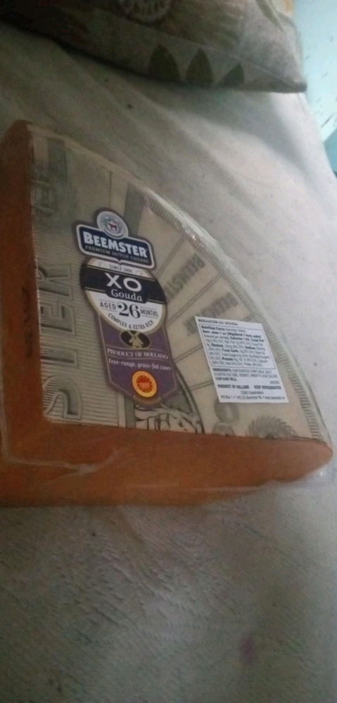 Gouda cheese wheel
