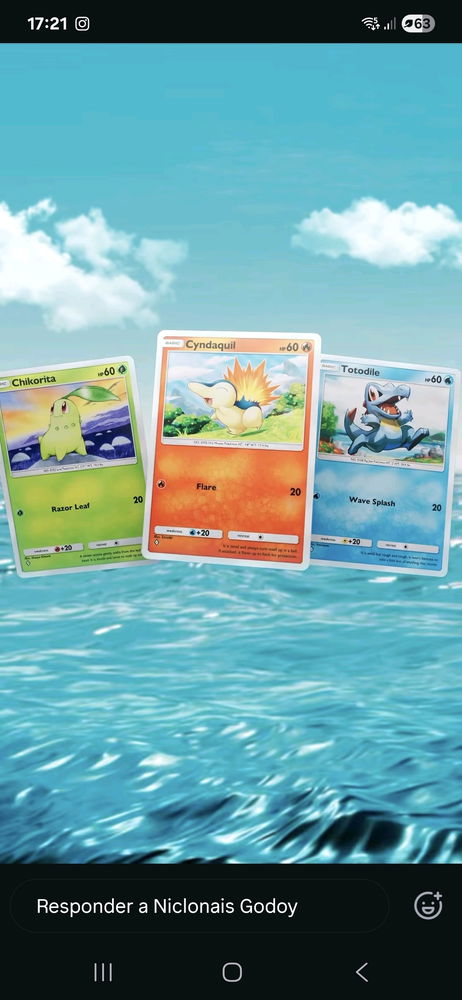 Al fin Chikorita en el TCG *-*