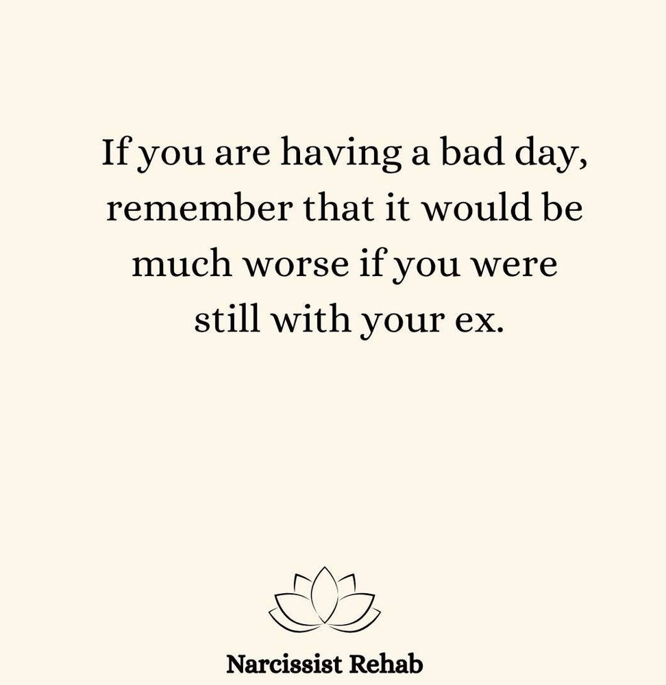 😜 Funny reminder - If you ever dated a narcissist you know what I’m talking about haha
