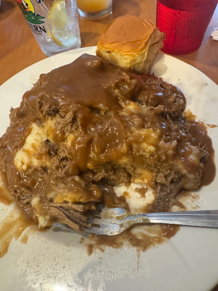 Prime rib manhattan