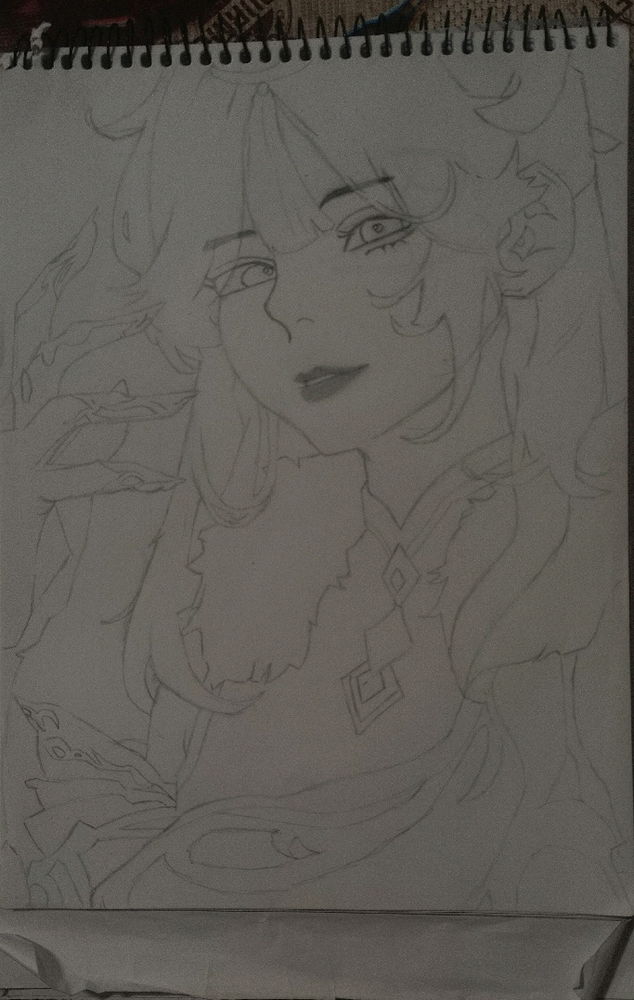 Desenho da Ningguang